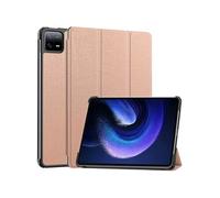 Coque portefeuille pour Xiaomi Pad 6,Xiaomi Pad 6 Pro imoshion Étui de téléphone portefeuille Trifold Rose dorée G