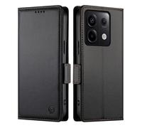 Coque portefeuille - RASENA - Xiaomi Redmi Note 13 Pro 5G / Poco X6 5G 6.67"" - Cuir PU - Aimantée - Protection 360°