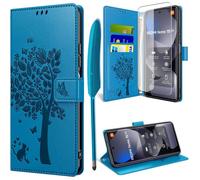 Coque portefeuille Xiaomi Note 15 - ZRSE - Compatibilité Xiaomi Note 15 4G/5G - Verre trempé inclus
