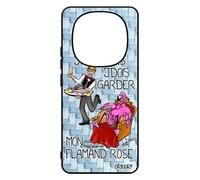 Coque Pour 14 Pro+ Plus 5g /Redmi Note 14 Pro Silicone J'peux Pas J'dois Garder Mon Flamand Rose Bleu Humour Alu Bd Cartoon Pour Xiaomi