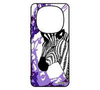 Coque Pour 14 Pro+ Plus 5g /Redmi Note 14 Pro Silicone Zebre Dessin Arbre Art Ethnique Graphique Tribal 4g Rayure Afrique Alu Pour Xiaomi