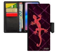 Coque Pour A05s Portefeuille Porte Cartes Salamandre Grille Triton Dessin Legendaire Fantaisie Animal Animaux Bumper Samsung Galaxy