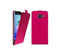 Coque pour A5 2016 Galaxy SM-A510F PU Cuir Rabat Flip Ultra Fine, Rose