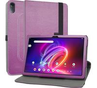 Coque pour Acer Iconia Tab P10,en Cuir Protecteur avec Stand Étui en PU Cuir Rotative 360 degrés Housse de Protection Flip Case Cover pour Acer Iconia Tab P10 (P10-21Q) 10.4 Pouces,Violet