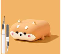 Coque pour Airpod 4 2024, motif chien mignon 3D amusant avec kit de nettoyage et porte-clés pour Airpod 4e génération 2024 pour garçons, filles, enfants, adolescents, chien