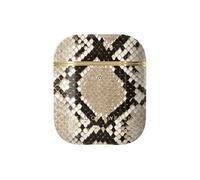 Coque pour AirPods 1 / 2 Motif Sahara Snake Ultra-Chic Marron