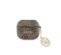 Coque pour AirPods 3 avec Charm Design Élégant Guess Marron G