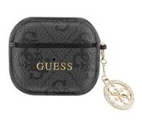 Coque pour AirPods 3 avec Charm Design Élégant Guess Noir G