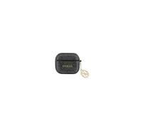 Guess, Couverture pour Airpods 3 4G Script avec breloque scintillante ornée de strass, noir