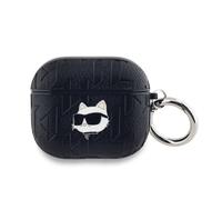 Coque pour AirPods 3 Choupette Gaufré Noir