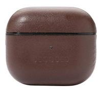 Coque pour AirPods 3 en Cuir Grainé Rigide Antichocs Decoded Marron Marron G
