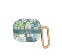 Coque pour AirPods 3 avec Mousqueton Design Floral Délicat Guess Multicolore G