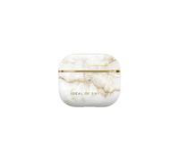 Coque pour AirPods 3 Modèle Golden Pearl Marble Attrayante Dorée