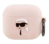 Silicone NFT Karl Head 3D - Coque AirPods 3 (rose)