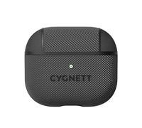 Coque pour Airpods 3 Tekview en Tissu Antidérapant Anti-Choc Noir