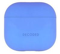 Coque pour AirPods 4 en Silicone Antichocs avec Indicateur LED Decoded Bleu