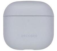 Decoded Bags Coque pour AirPods 4 Silicone antichocs Indicateur LED Gris