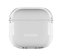 Coque pour AirPods 4 en Silicone Antichocs avec Indicateur LED Decoded Transparent