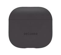 Coque pour AirPods 4 en Silicone Antichocs avec Indicateur LED Decoded Noir