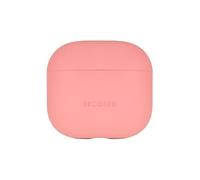 Coque pour AirPods 4 en Silicone Antichocs avec Indicateur LED Rose