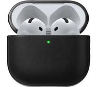 Coque pour AirPods 4 Modèle Modern Leather Antichoc Nomad Noir