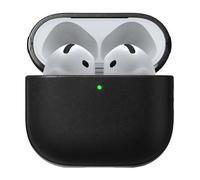 Nomad Coque pour AirPods 4 Modern Leather Antichoc Noir