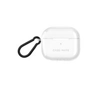 Coque pour AirPods 4 Tough avec Mousqueton Anti-rayures Blanc