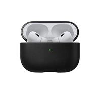 Nomad Étui AirPods Pro 2 Modern Leather – Cuir robuste avec point d'attache Noir