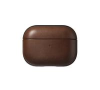 Coque pour Airpods Pro 2 Modern Leather Robuste avec Point d'Attache Nomad Marron