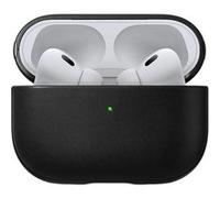 Nomad Étui AirPods Pro 2 Modern Leather – Cuir robuste avec point d'attache Noir