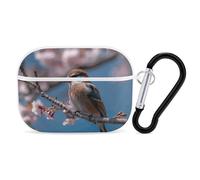 Coque pour AirPods Pro 2e génération, A Little Bird pour AirPods Pro 2 - Coque de protection rigide antichoc pour iPod Pro portable avec porte-clés pour filles, femmes et hommes