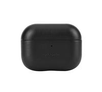Coque pour AirPods Pro 3 en Cuir Design Elégant Série Aircase Noir