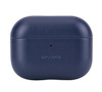 Coque pour AirPods Pro 3 en Cuir Ultra Élégant Série Aircase Bleu
