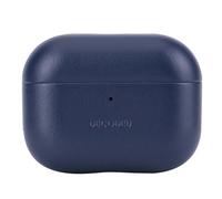 Coque pour AirPods Pro 3 en Cuir Ultra Élégant Série Aircase Decoded Bleu