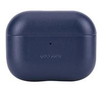 Coque pour AirPods Pro 3 en Cuir Ultra Élégant Série Aircase Decoded Bleu