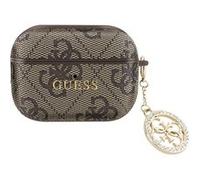 Coque pour AirPods Pro avec Charm Design Élégant Guess Marron G