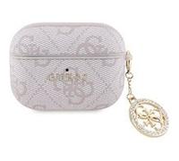 Coque pour AirPods Pro avec Charm Design Élégant Guess Rose Poudré G