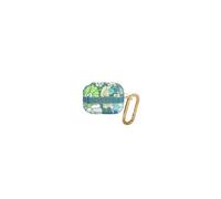 Guess GUAPHHFLN Housse AirPods Pro Collection Flower Strap - Vert