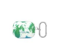 Coque pour Airpods Pro Palm Anti-choc en Silicone U.S Polo Vert