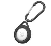Coque pour AirTag avec Mousqueton Hang-It Waterproof Antichocs Noir