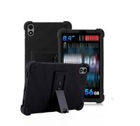 Coque pour Alldocube iplay70 Mini Pro 8.4 Pouces,daunke Silicone Souple,avec Support Rabattable,Légère aux Chocs,Anti-Rayures,Protection complète,Noir