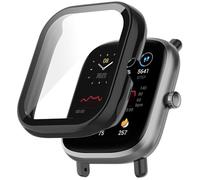 Coque pour Amazfit Bip U Pro/U, Dur PC Housse Case mit Glas de Protection D'écran, Anti-Rayures, Anti-poussière, Cover Étui pour Amazfit Pop Pro/Pop