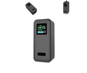 Coque pour Anker Prime Power Bank 20 000 mAh (200 W), coque de protection en silicone pour batterie externe Anker Prime - Lavable à plusieurs reprises, protection tout compris (noir)