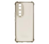 Coque pour Antichoc pour Honor 90 Silicone Coins Renforcés Translucide Noir transparent