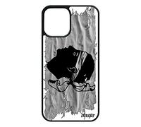 Coque pour Apple 12 Pro/pour iPhone 12 en Silicone Drapeau Corse Antichoc Basket Foot Football 4G Tissu TPU Corsica Noir Made in France