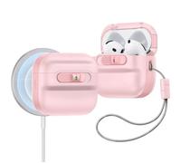 Coque pour Apple AirPods 4 - ESR Pulse Magnetic HaloLock - Rose