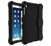Avizar Coque Apple iPad mini 1/2/3 Hybride avec poignée rotative, béquille et support Noir