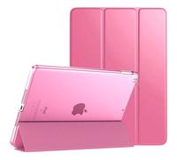 Coque pour Apple iPad Pro 9.7 (2016) Generation - Support magnétique intelligent - Fonction veille/réveil automatique - Compatible avec modèle n° A1673/A1674/A1675 (rose)