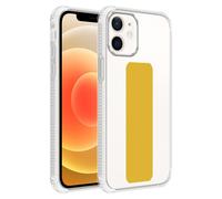 Coque pour Apple iPhone 11 en JAUNE Housse de protection Étui en silicone TPU flexible avec support et fonction stand
