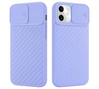 Coque pour Apple iPhone 11 en Mat Violet Housse de protection Étui en silicone TPU flexible et avec protection pour appareil photo